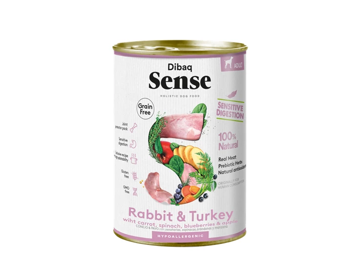 thumbnail_Dibaq Sense Grain Free Dog Rabbit&Turkey 380g.png