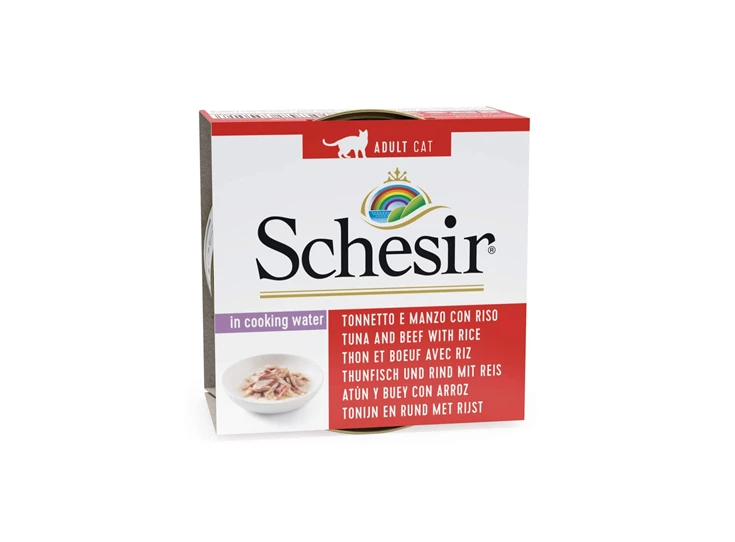 Schesir Cat 85 gr - Tonijn met rund en rijst.jpg