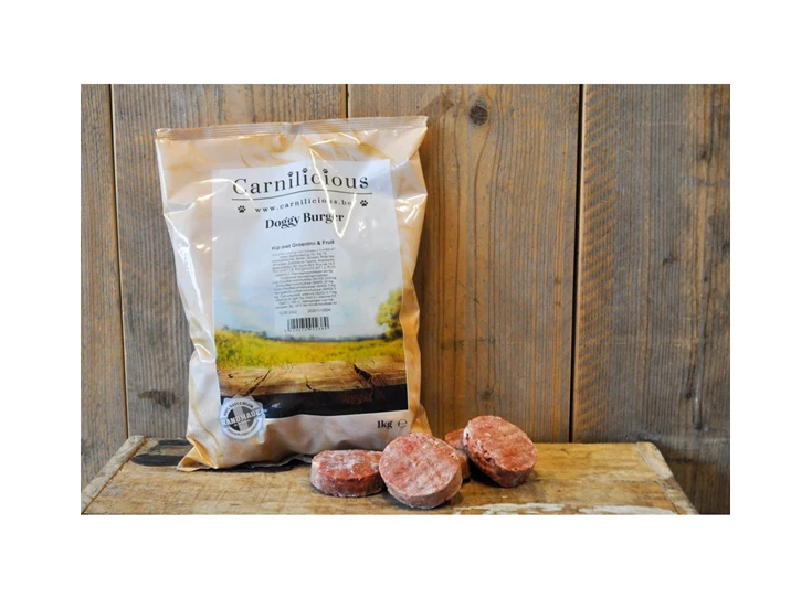Carnilicious Doggy Burger KipGroenten 1 kg.jpg