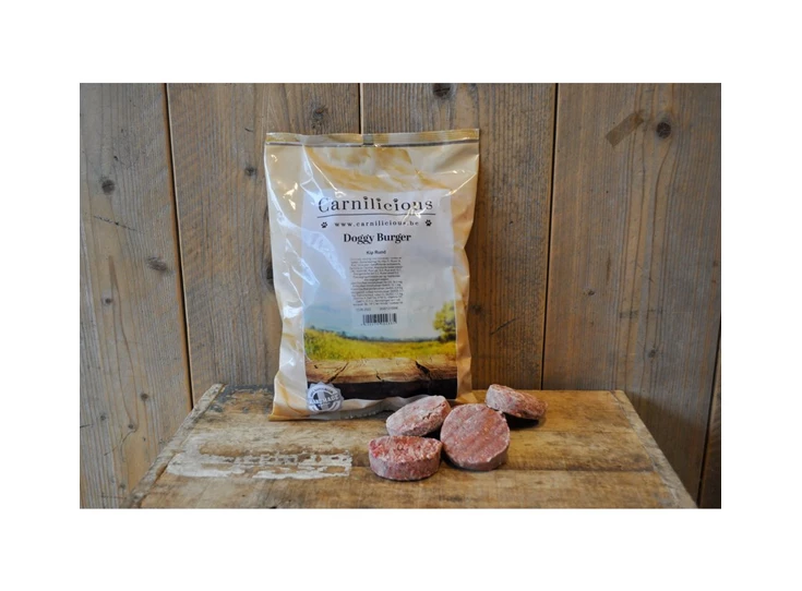 Carnilicious Doggy Burger KipRund 1 kg.jpg