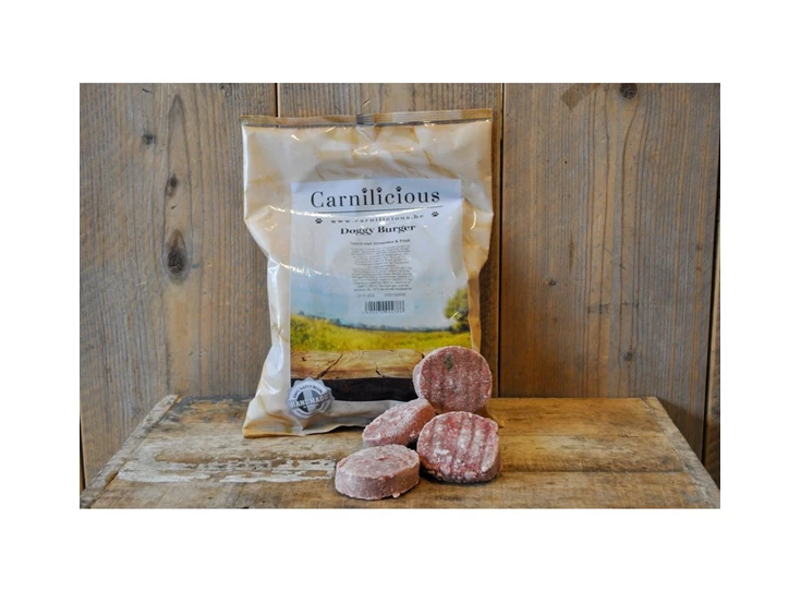 Carnilicious Doggy Burger PaardGroenten 1 kg.jpg