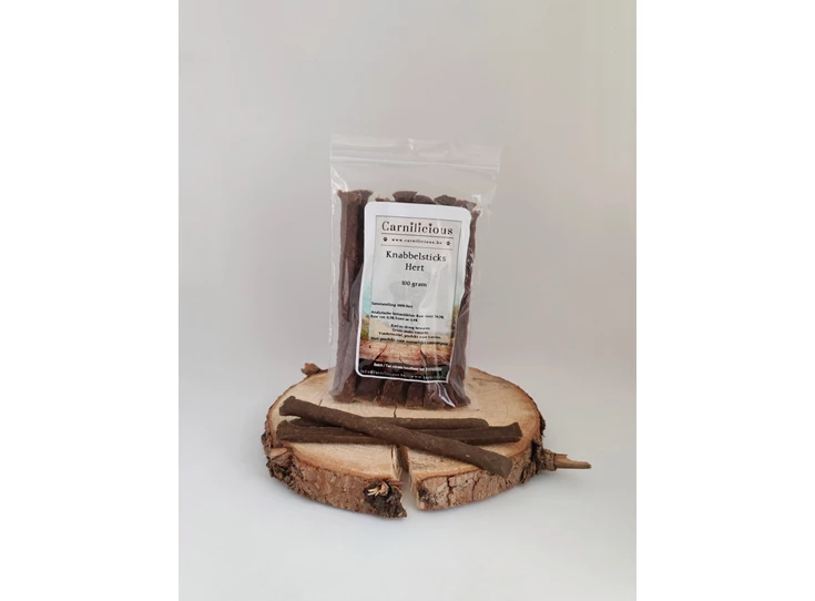 Carnilicious Knabbelsticks Hert 100 gram.jpg