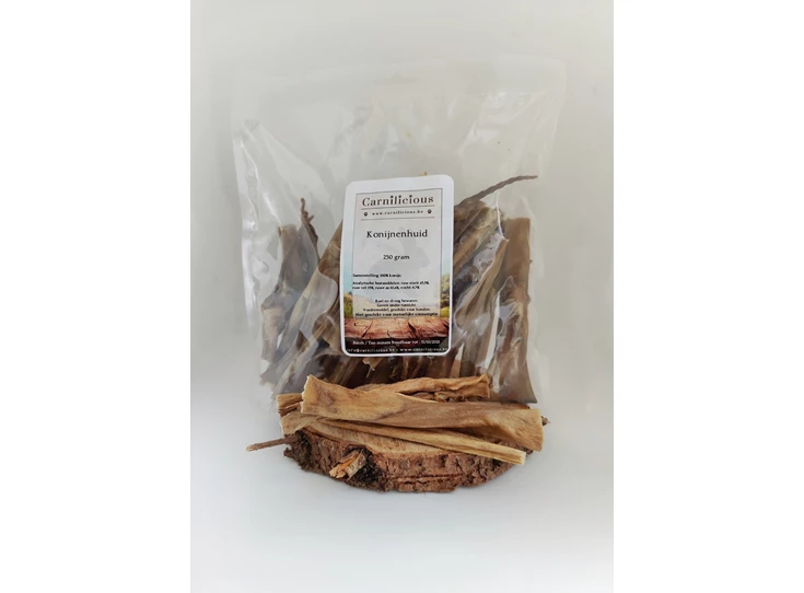 Carnilicious Konijnenhuid 250gr.jpg