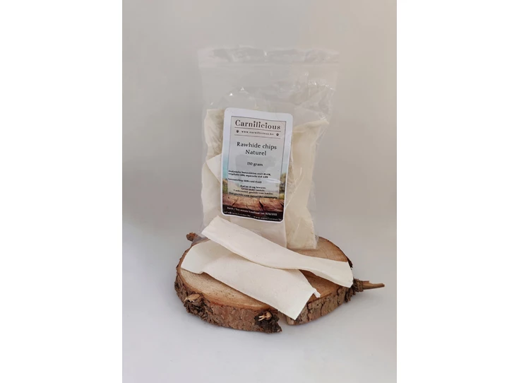 Carnilicious Rawhide Chips Naturel 150gram.jpg