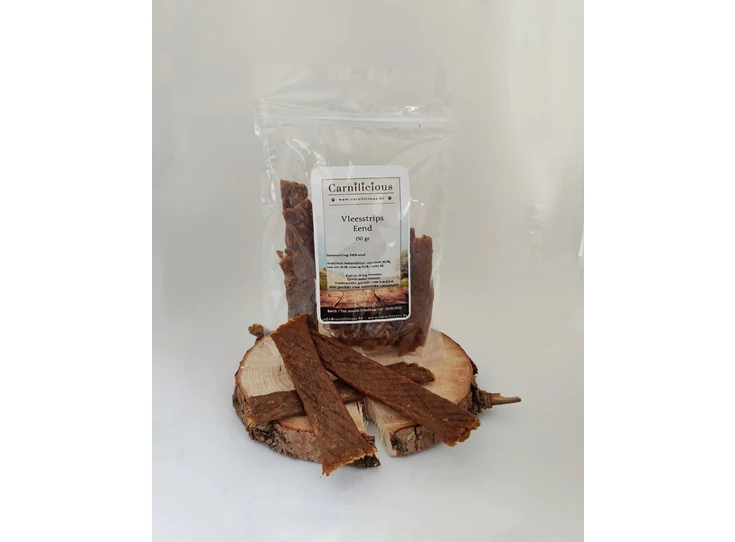 Carnilicious Vleesstrips Eend 150 gram.jpg