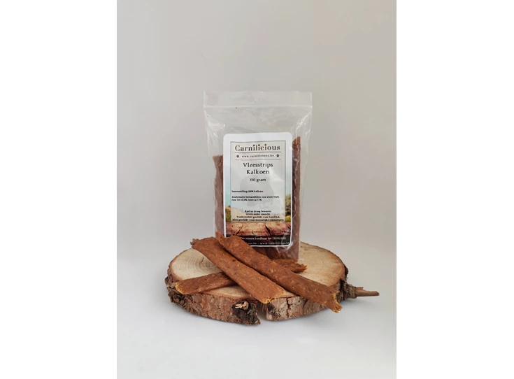 Carnilicious Vleesstrips Kalkoen 150 gram.jpg