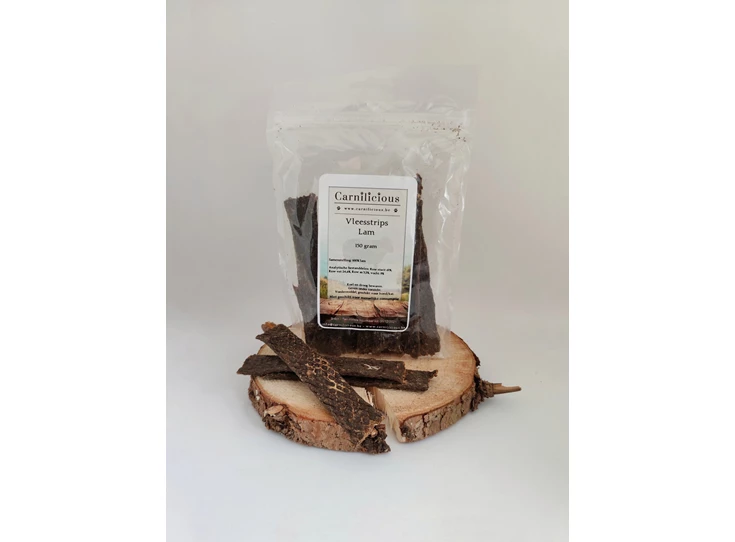 Carnilicious Vleesstrips Lam 150 gram.jpg